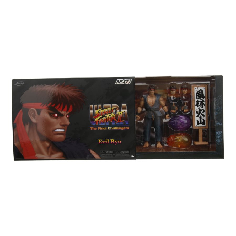 Street Fighter - Evil Ryu SDCC 2023 Exclusive Deluxe 6" Figure