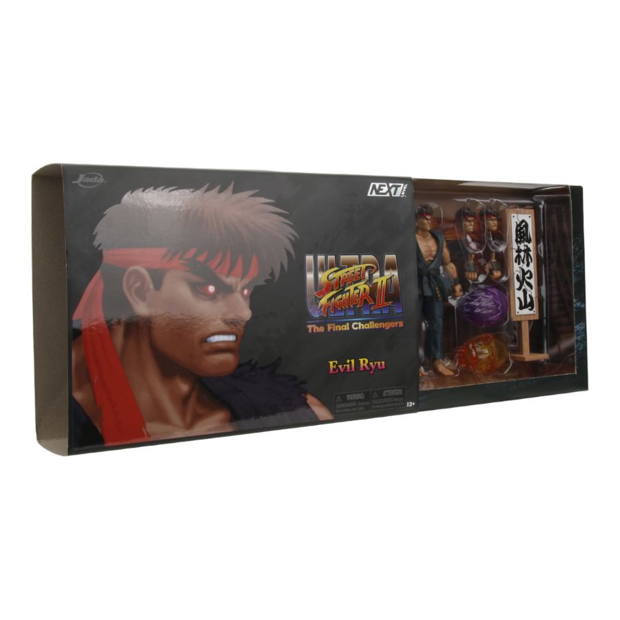 Street Fighter - Evil Ryu SDCC 2023 Exclusive Deluxe 6" Figure