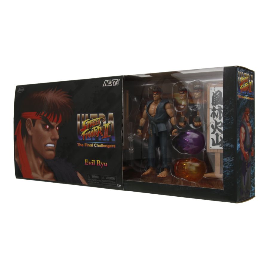 Street Fighter - Evil Ryu SDCC 2023 Exclusive Deluxe 6" Figure