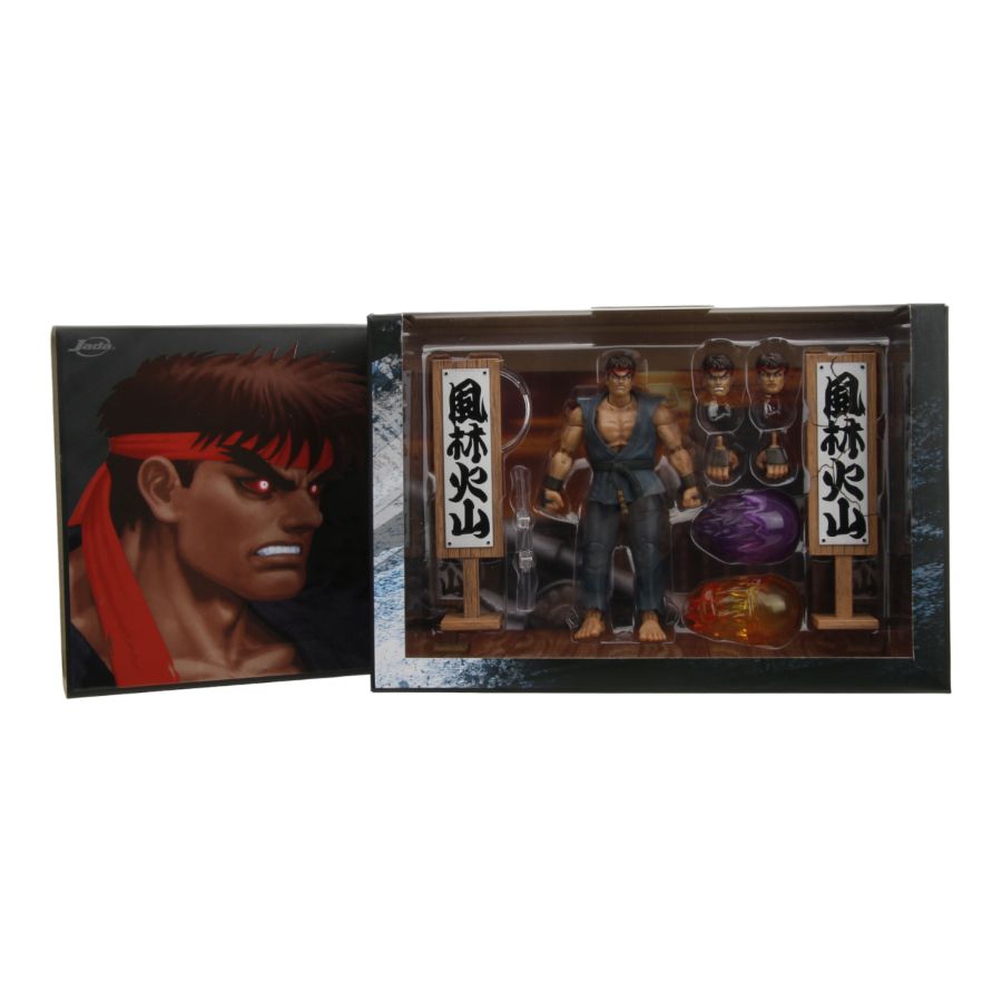 Street Fighter - Evil Ryu SDCC 2023 Exclusive Deluxe 6" Figure