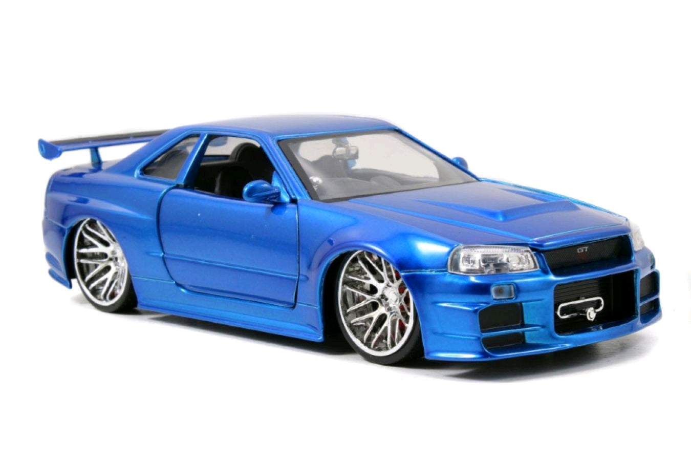 Fast and Furious - '02 Nissan Skyline GT-R R34 1:24 Scale Hollywood Ride
