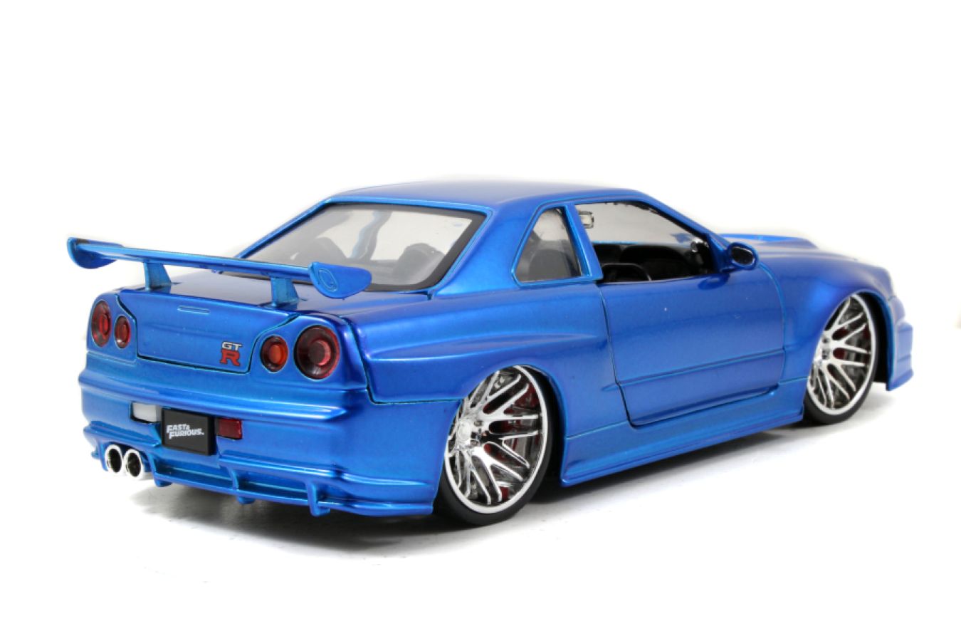 Fast and Furious - '02 Nissan Skyline GT-R R34 1:24 Scale Hollywood Ride
