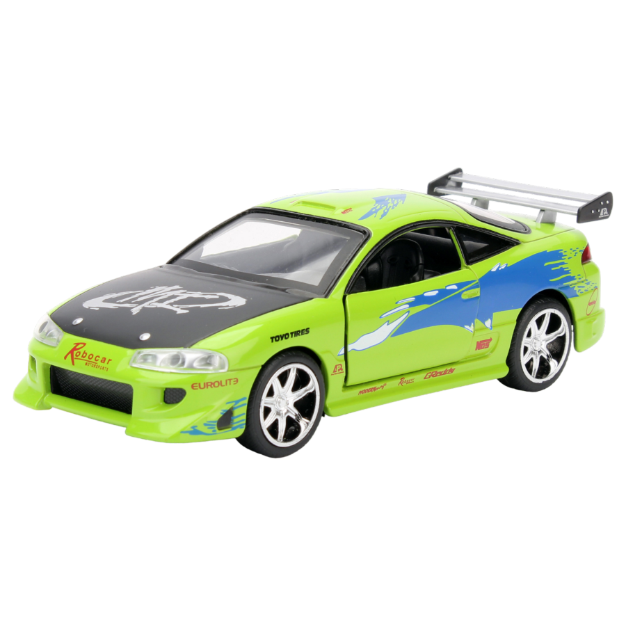 Fast and Furious - 1995 Mitsubishi Eclipse 1:32 Scale Hollywood Ride