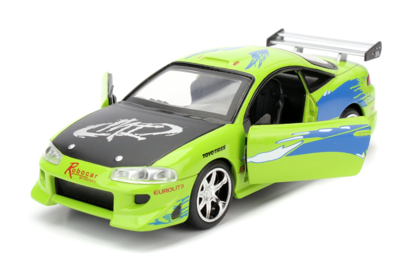 Fast and Furious - 1995 Mitsubishi Eclipse 1:32 Scale Hollywood Ride