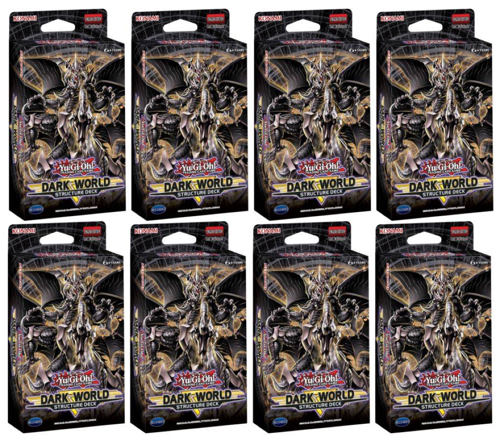 Yu-Gi-Oh! - Dark World Structure Decks (Display of 8)