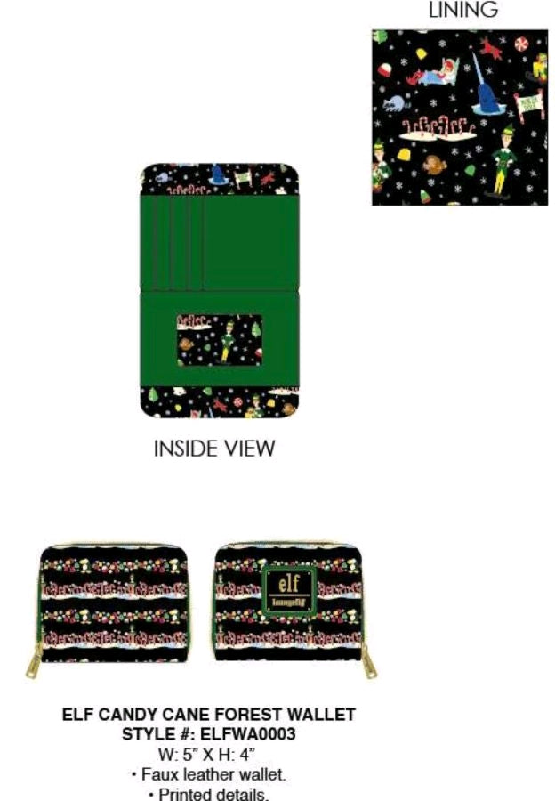 Elf - Candy Cane Forest Purse