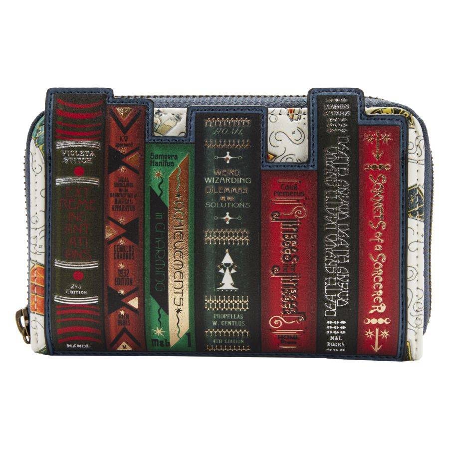 Fantastic Beasts: Secrets of Dumbledore - Magical Books Zip Purse