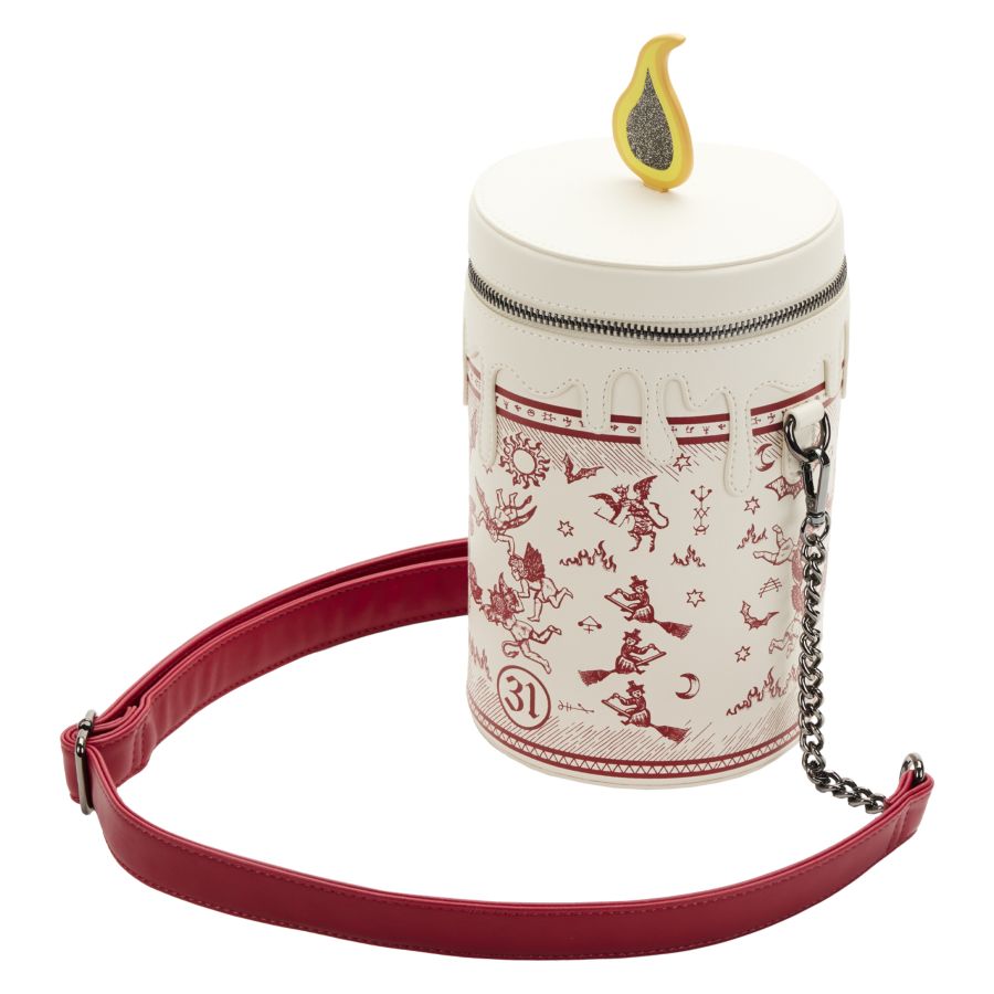 Hocus Pocus - Black Flame Candle Glow Crossbody Bag