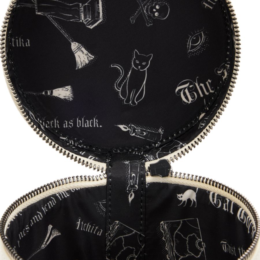 Hocus Pocus - Black Flame Candle Glow Crossbody Bag