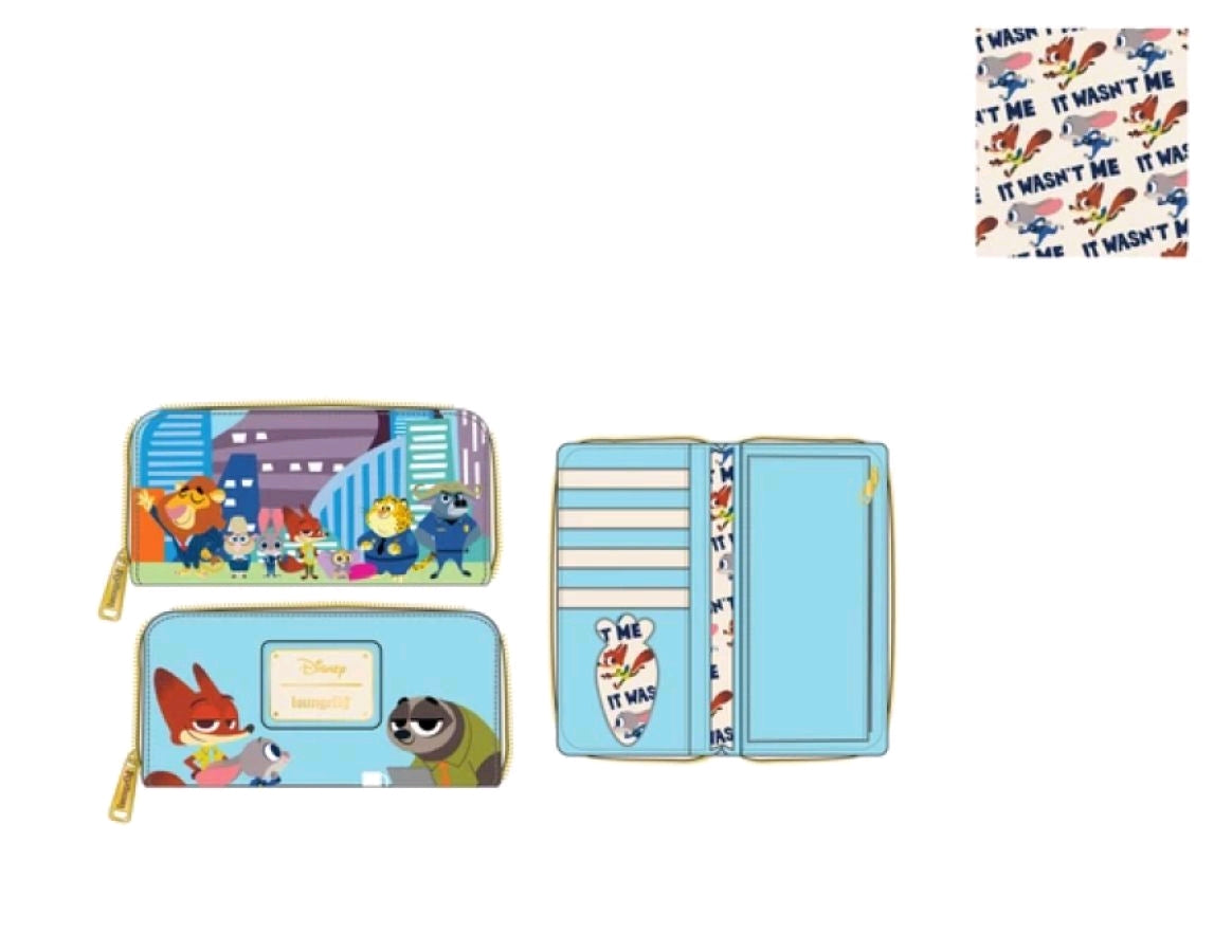 Zootopia - Chibi Group Zip Purse