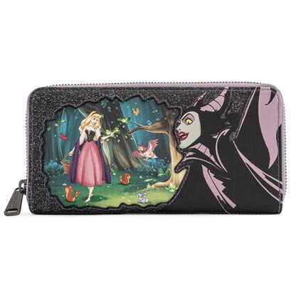 Sleeping Beauty - Maleficent & Sleeping Beauty Zip Purse