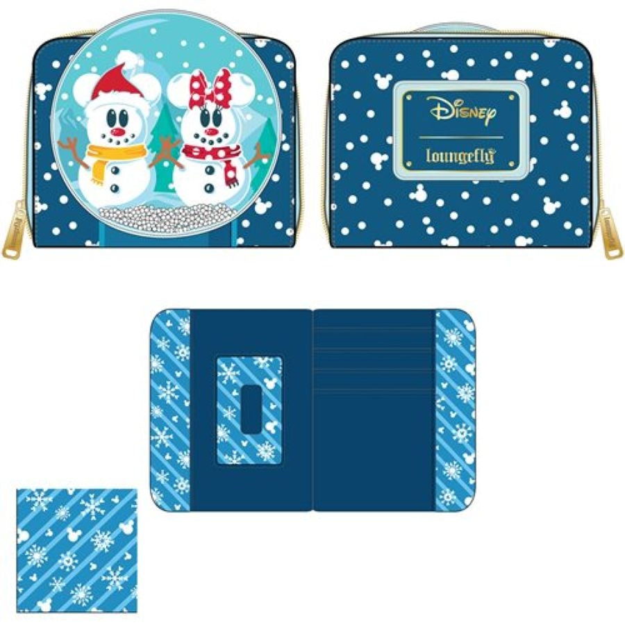 Mickey Mouse - Snowman Snow Globe Purse