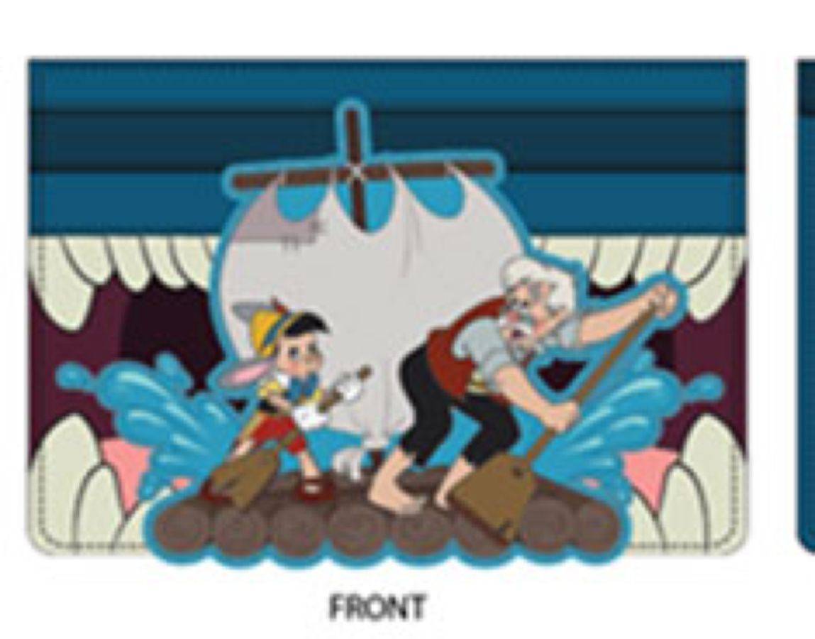 Pinocchio (1940) - Monstro Card Holder