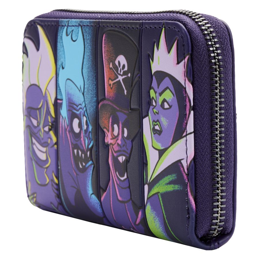 Disney Villains - In the Dark Zip Purse