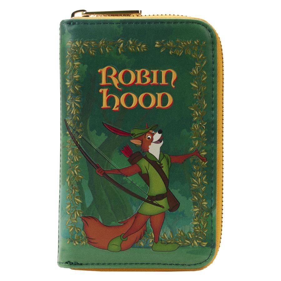 Robin Hood (1973) - Classic Book Cover Zip Around Purse