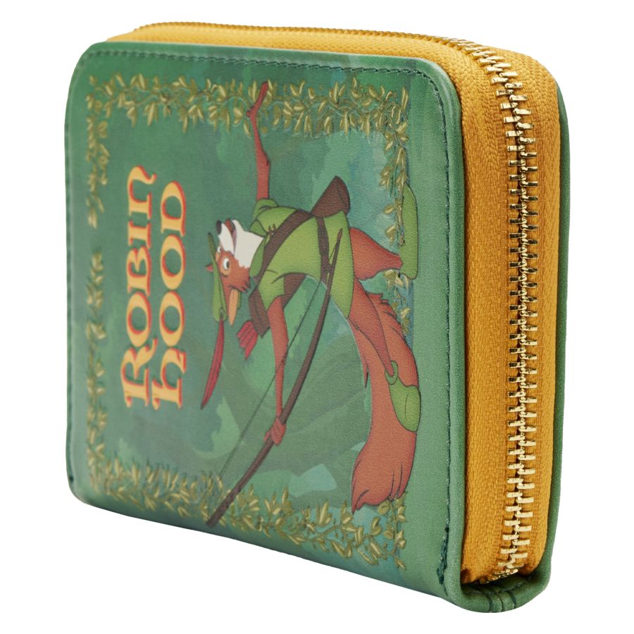 Robin Hood (1973) - Classic Book Cover Zip Around Purse