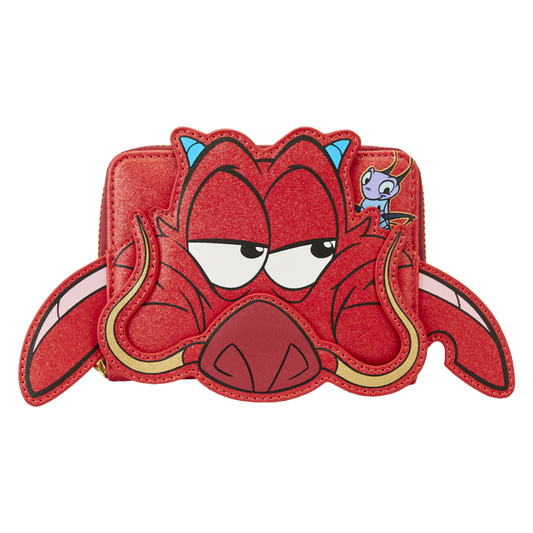 Mulan - 25th Anniversary Mushu Glitter Cosplay Cosplay Zip Wallet
