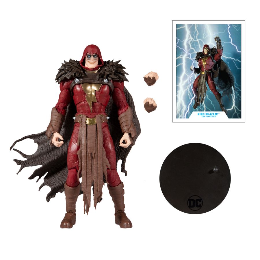 Shazam - King Shazam Infected 7" Action Figure