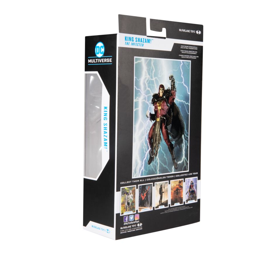 Shazam - King Shazam Infected 7" Action Figure