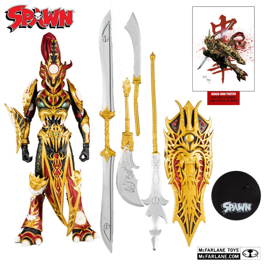 Spawn - Mandarin Spawn Deluxe 7" Action Figure