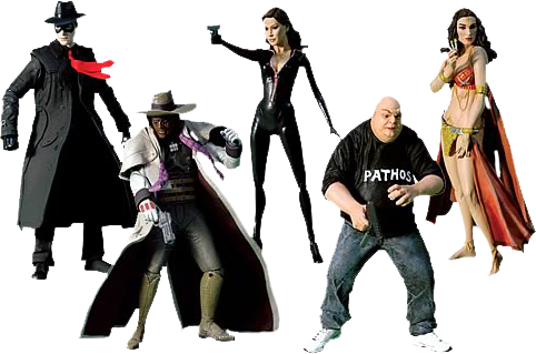 The Spirit - 7" Series 1 Action Figure Assortment - Ozzie Collectables