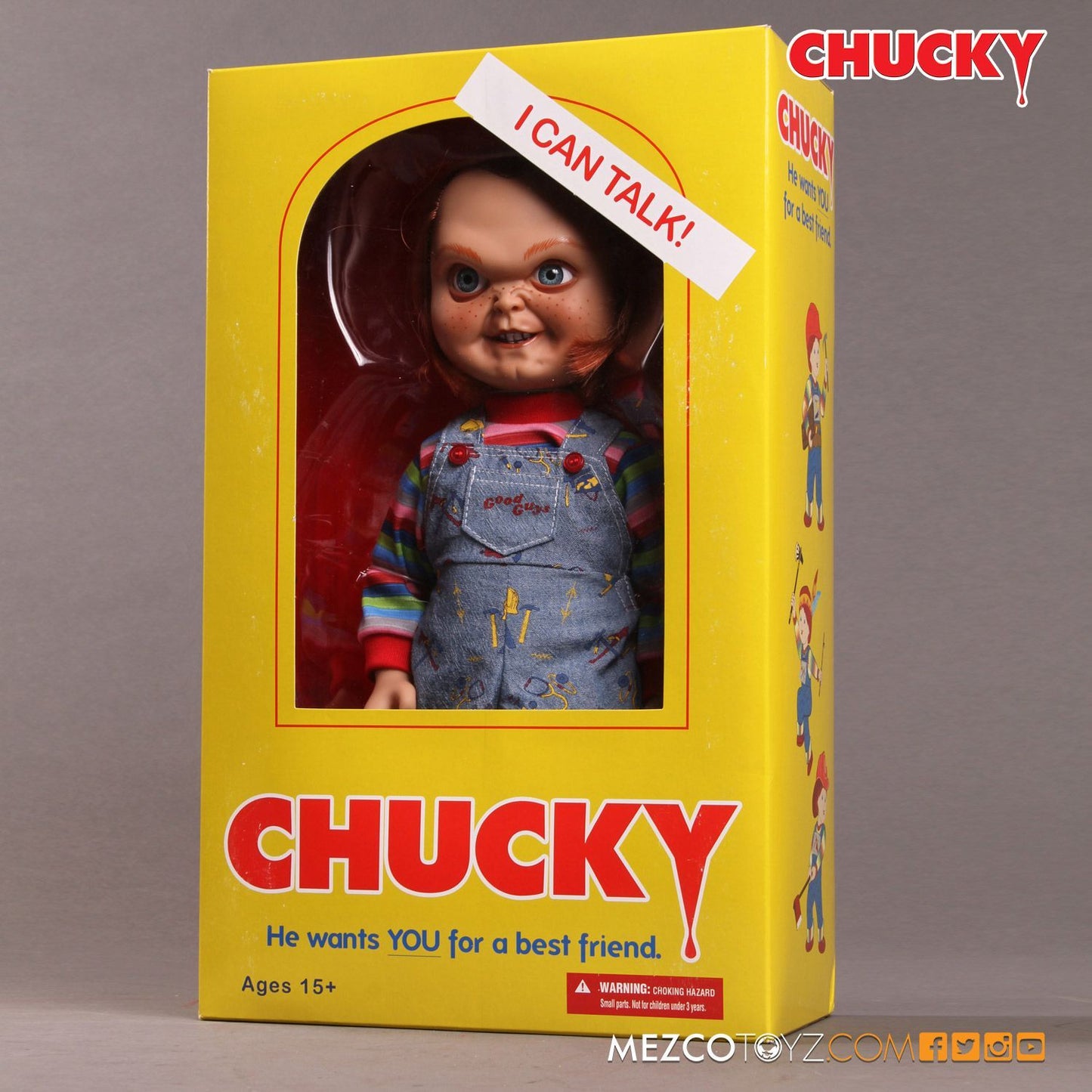 Child's Play - Chucky 15" Good Guy Action Figure with Sound - Ozzie Collectables