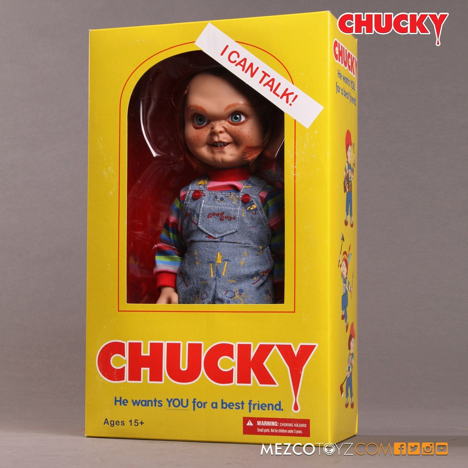 Child's Play - Chucky 15" Good Guy Action Figure with Sound - Ozzie Collectables