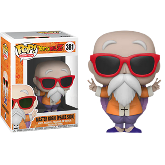 Dragon Ball Z - Master Roshi Peace Sign US Exclusive Pop! Vinyl #381