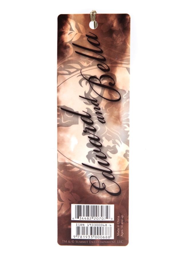The Twilight Saga: New Moon - Bookmark Moonless Quote Edward & Bella