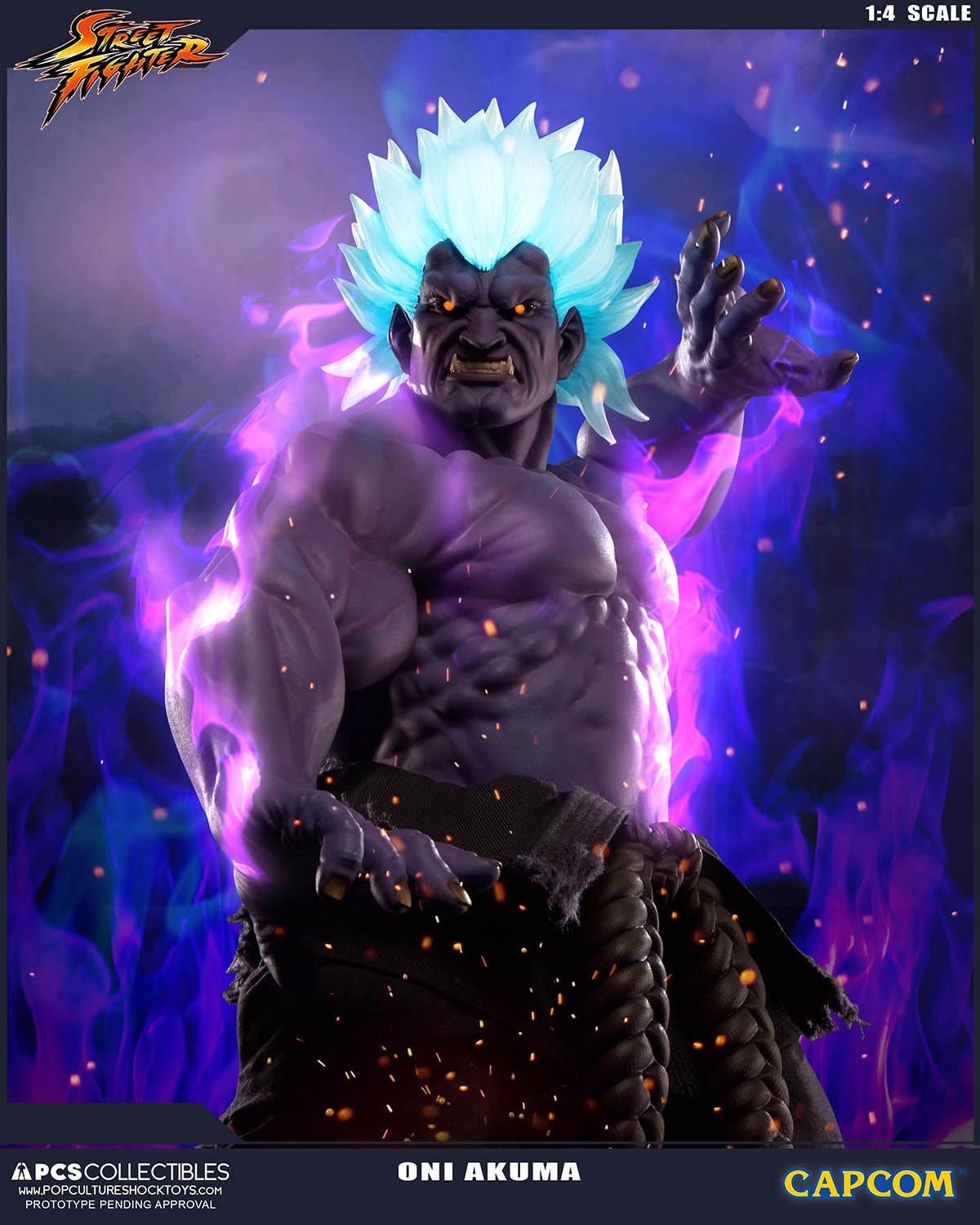 Street Fighter - Oni Akuma 1:4 Scale Statue - Ozzie Collectables