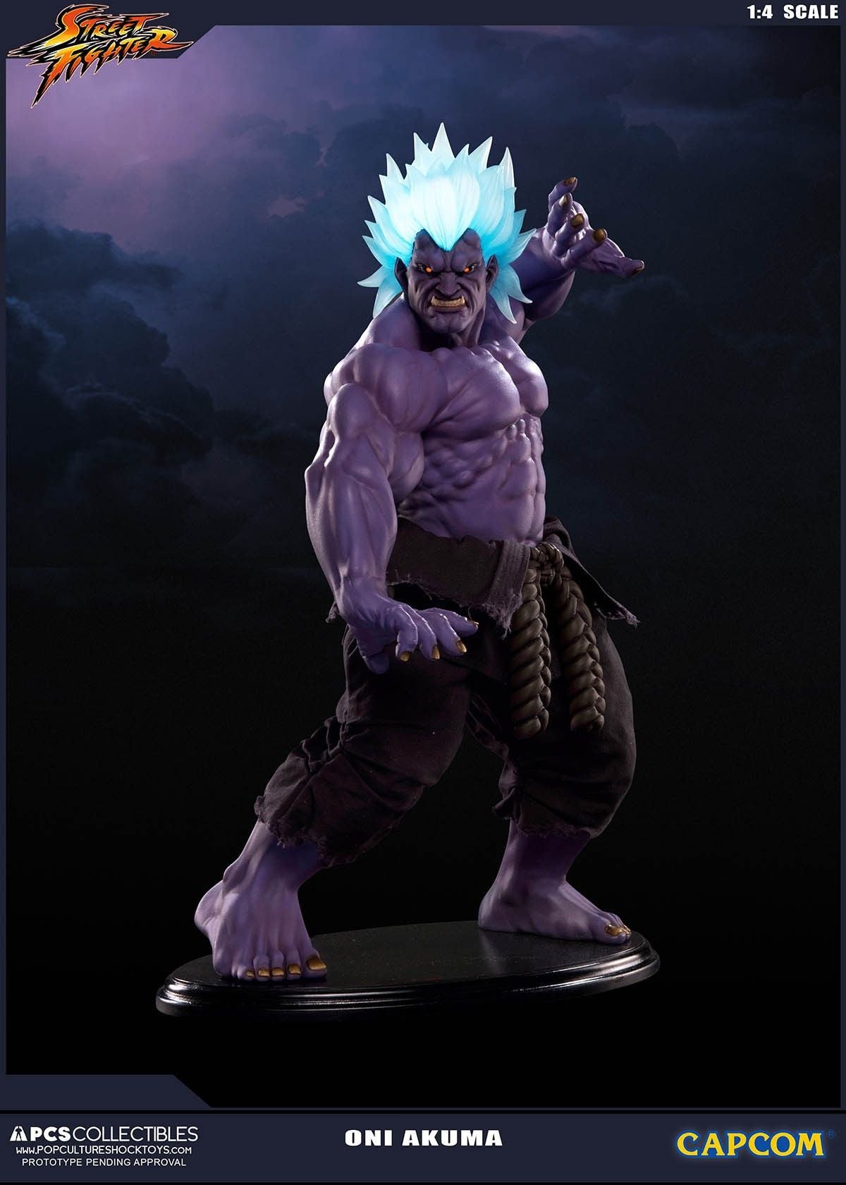 Street Fighter - Oni Akuma 1:4 Scale Statue - Ozzie Collectables