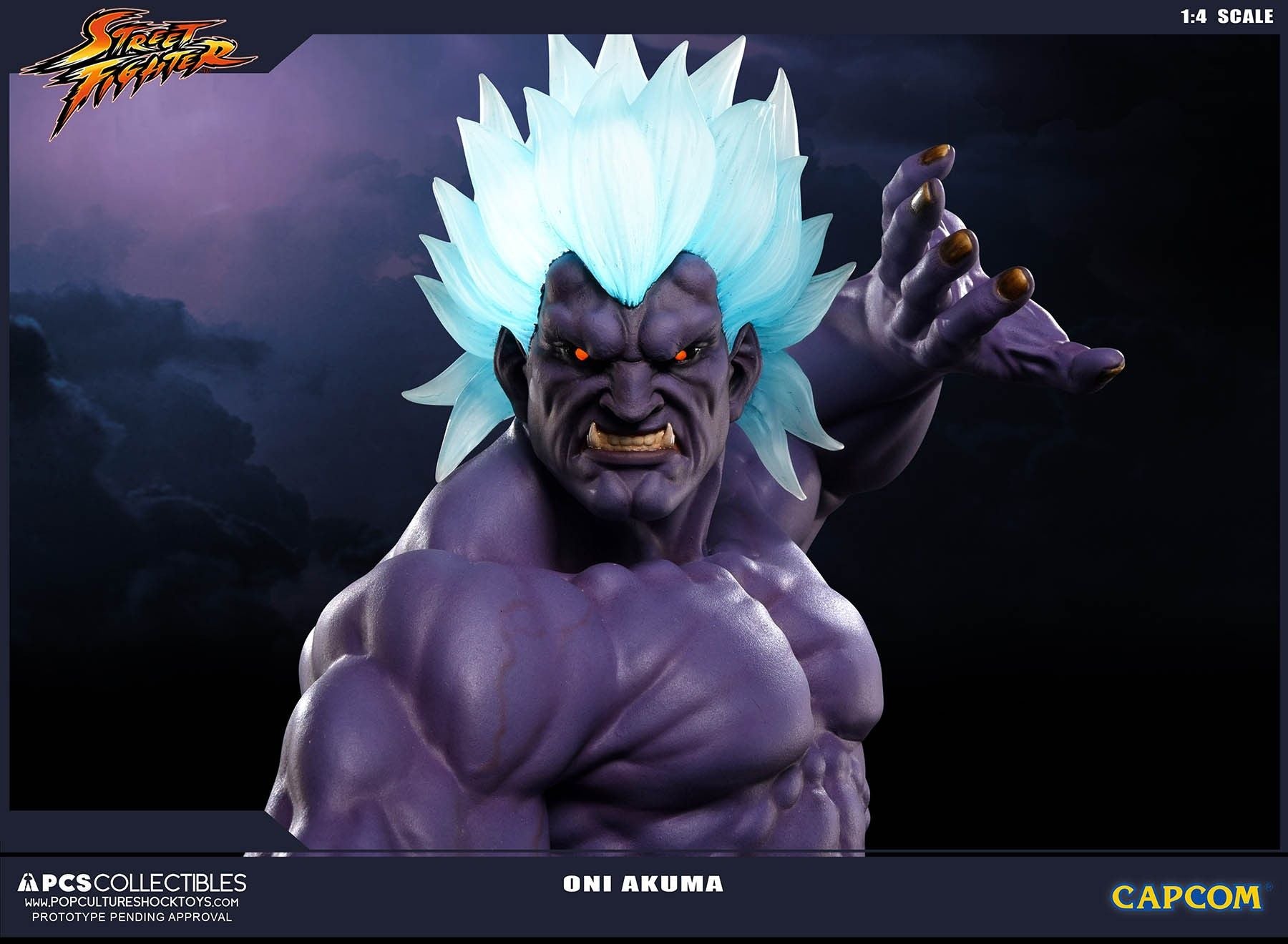 Street Fighter - Oni Akuma 1:4 Scale Statue - Ozzie Collectables