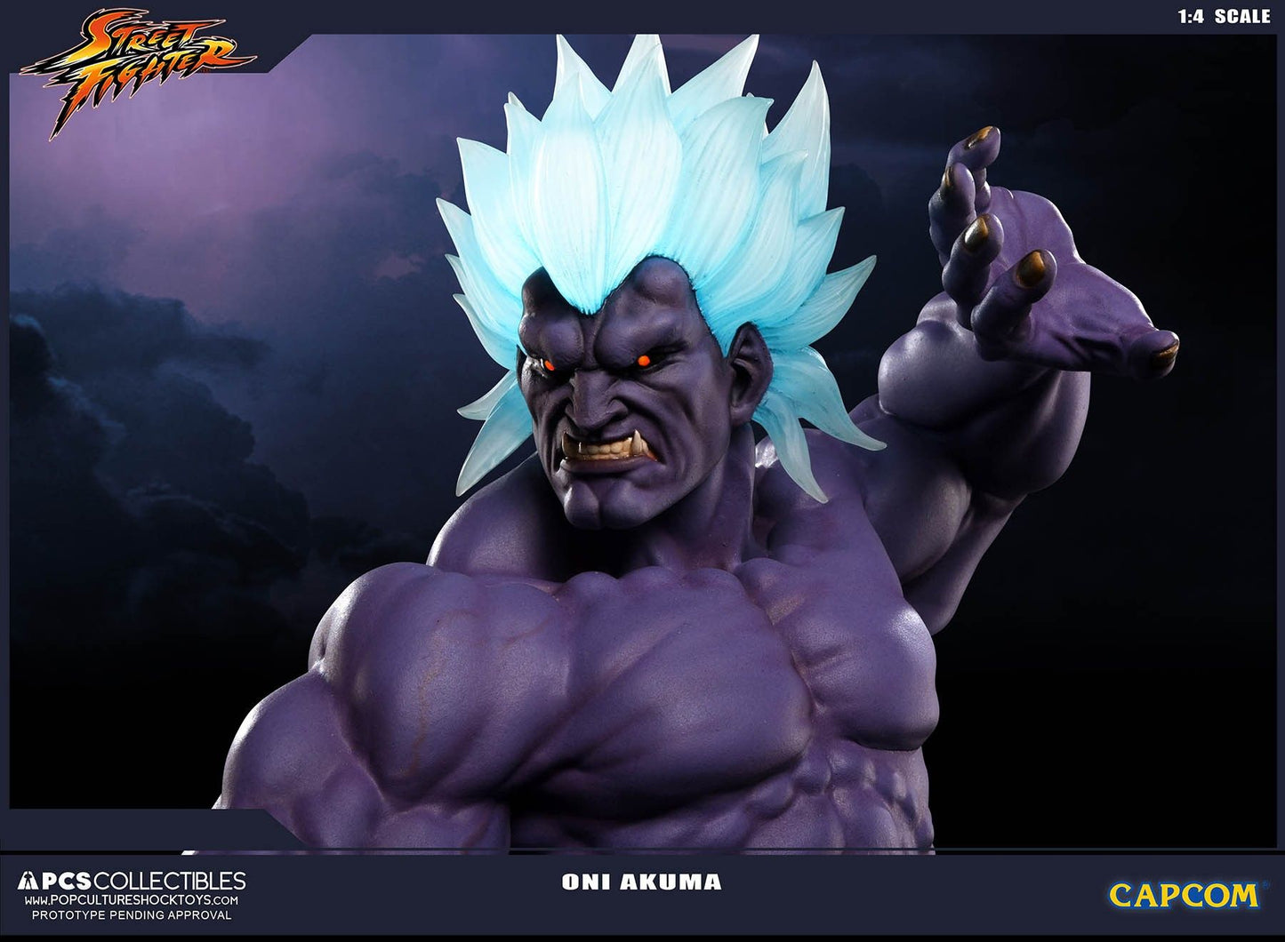 Street Fighter - Oni Akuma 1:4 Scale Statue - Ozzie Collectables