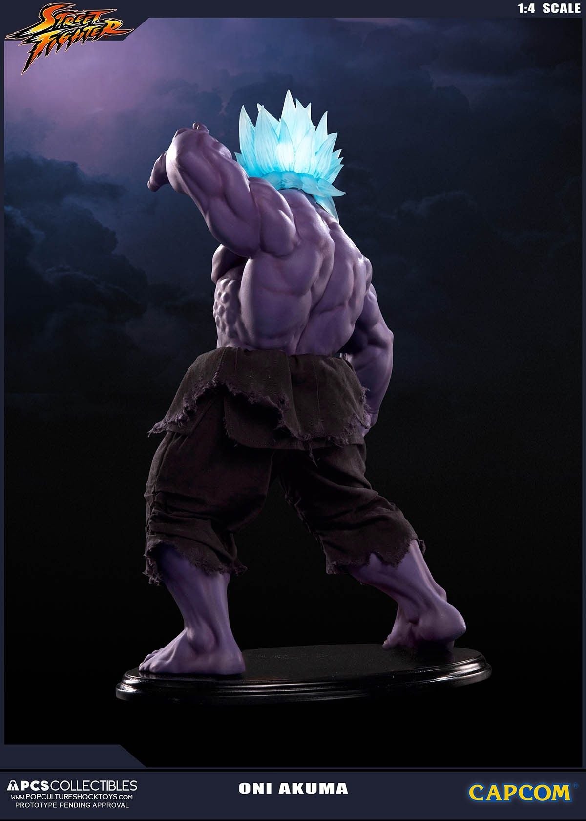 Street Fighter - Oni Akuma 1:4 Scale Statue - Ozzie Collectables