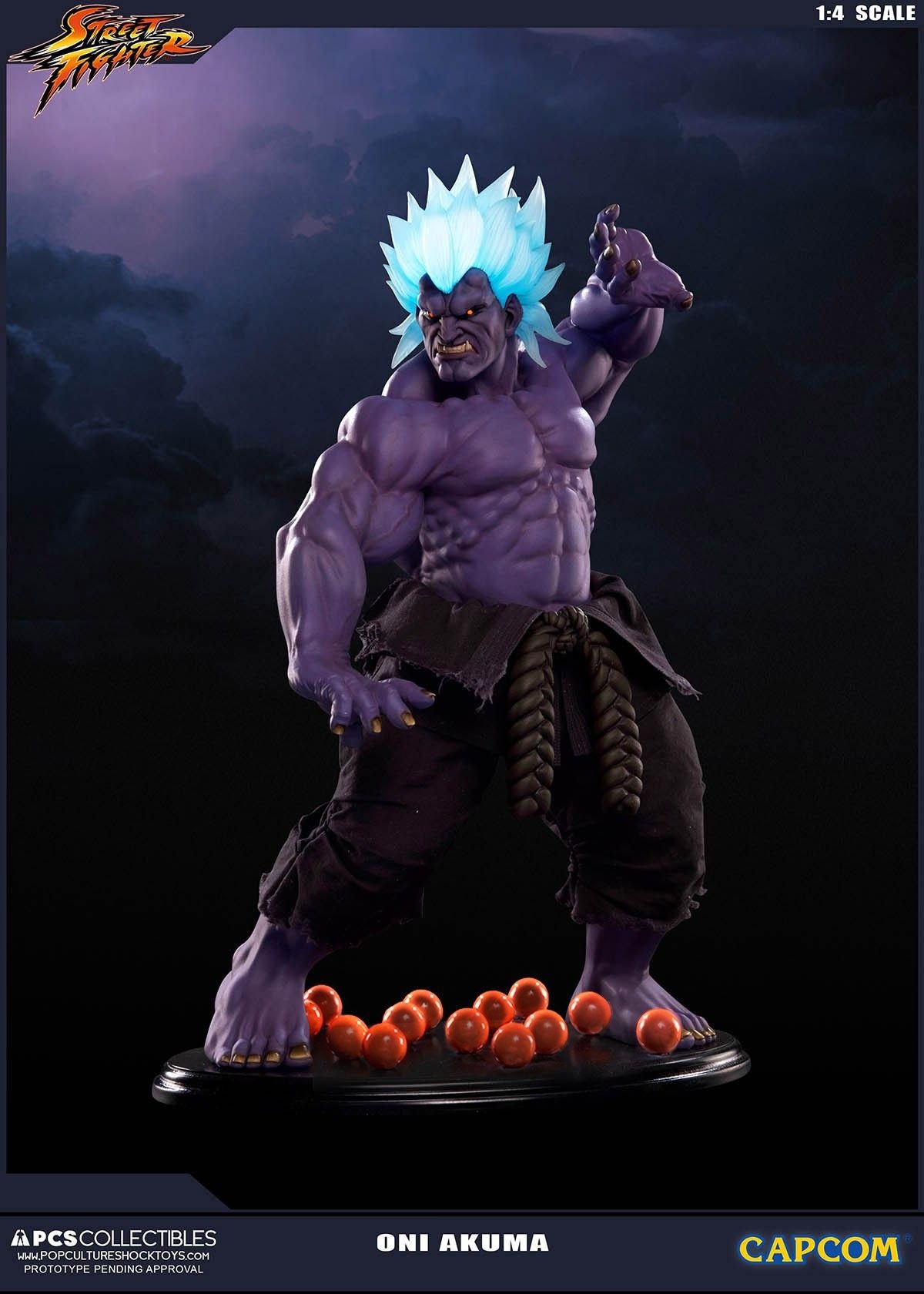 Street Fighter - Oni Akuma 1:4 Scale Statue - Ozzie Collectables