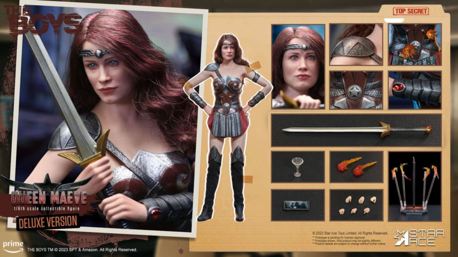 The Boys - Queen Maeve 1:6 Scale Action Figure