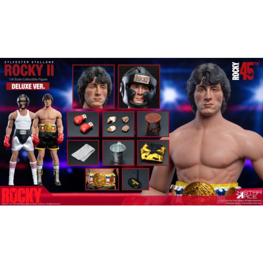Rocky 2 - Rocky (Boxer) Deluxe 1:6 Action Figure