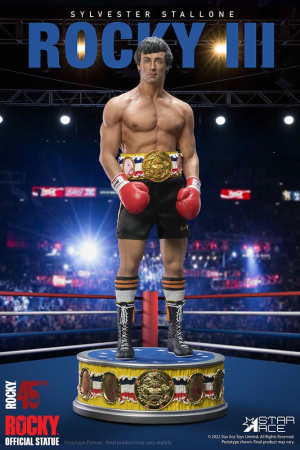 Rocky 3 - Rocky Deluxe 1:4 Scale Statue
