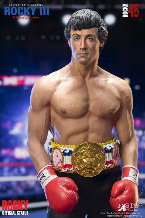 Rocky 3 - Rocky Deluxe 1:4 Scale Statue