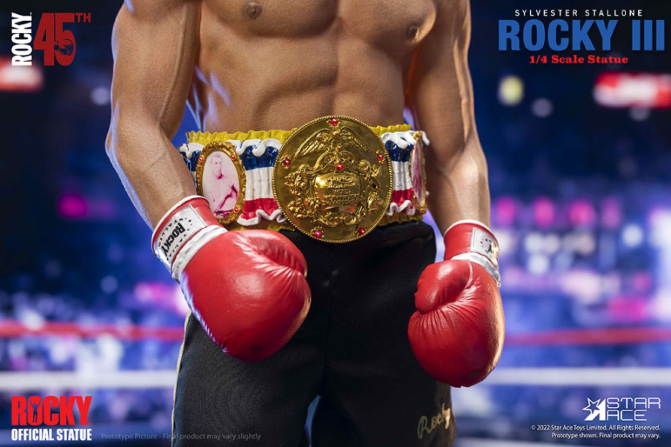 Rocky 3 - Rocky Deluxe 1:4 Scale Statue