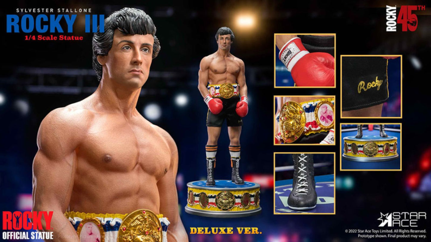 Rocky 3 - Rocky Deluxe 1:4 Scale Statue