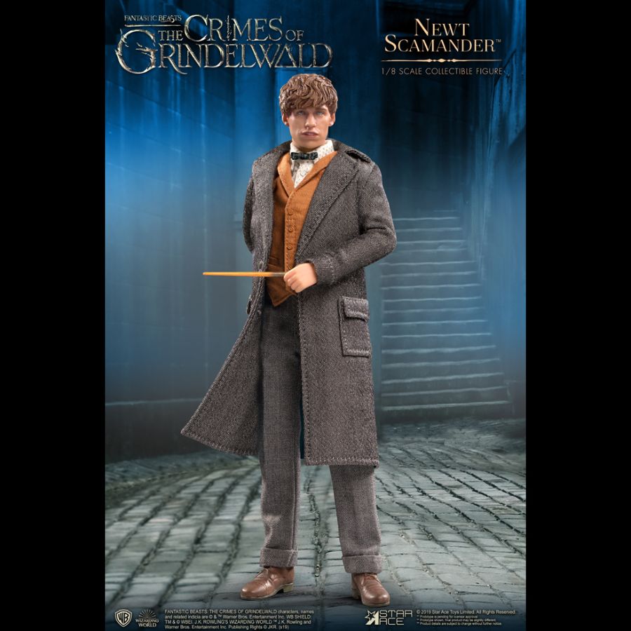 Fantastic Beasts 2: The Crimes of Grindelwald - Newt Scamander 1:8 Scale Action Figure - Ozzie Collectables