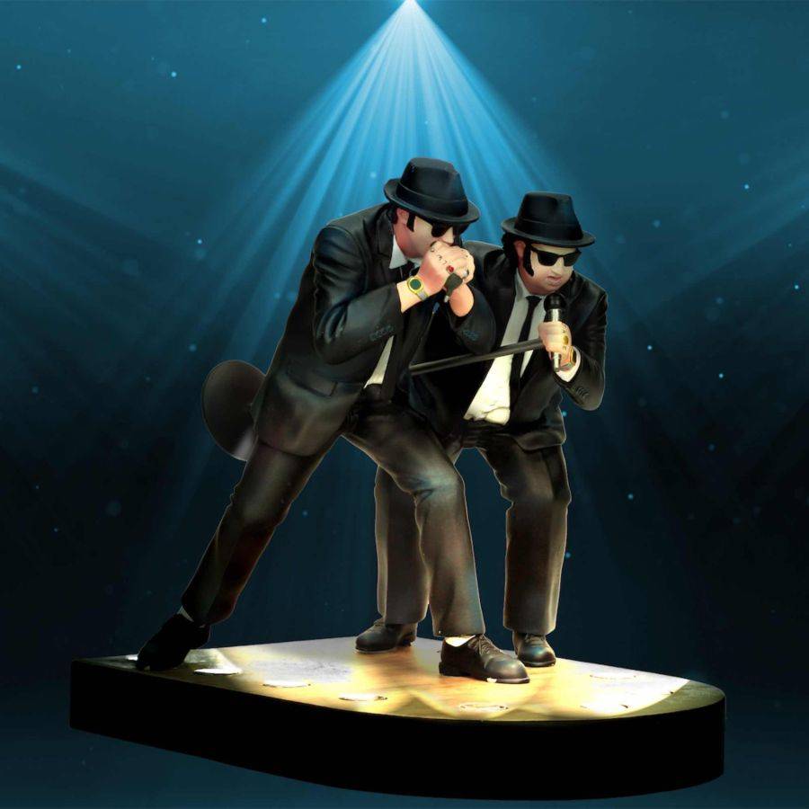 Blues Brothers - Jake and Elwood Singing Figure Set