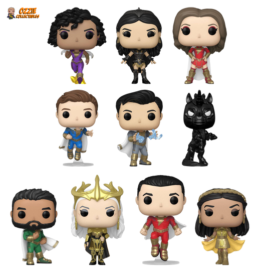 Shazam! 2: Fury of the Gods Bundle - 10 POP! Vinyls