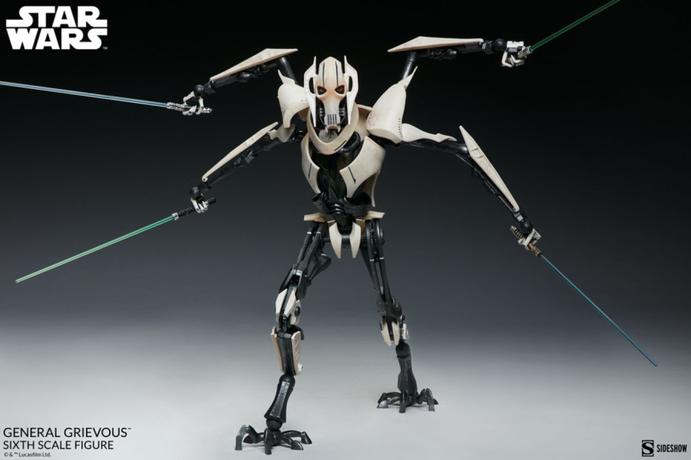 Star Wars - General Grievous 1:6 Scale Action Figure