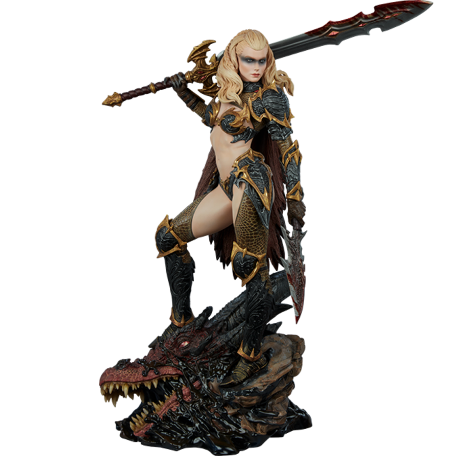 Sideshow Originals - Dragon Slayer Statue