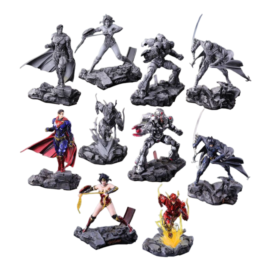 DC Comics - Variant Trading Arts Figures Assortment
