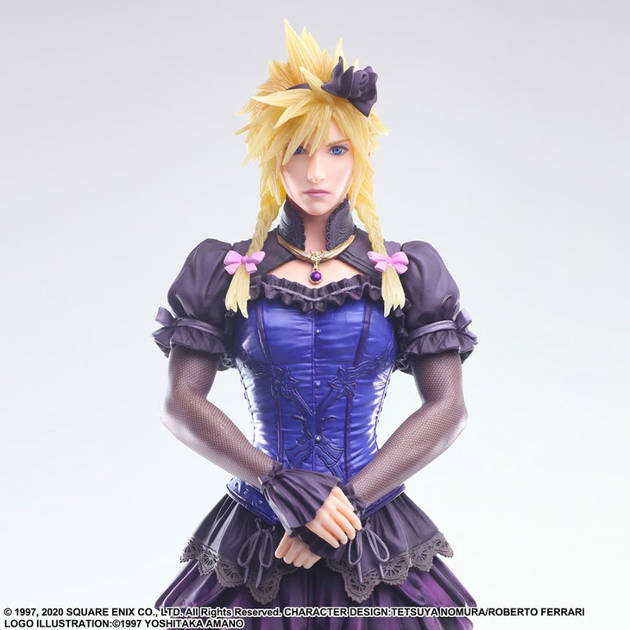 Final Fantasy VII - Cloud Strife (Dress version) Static Arts Action Figure
