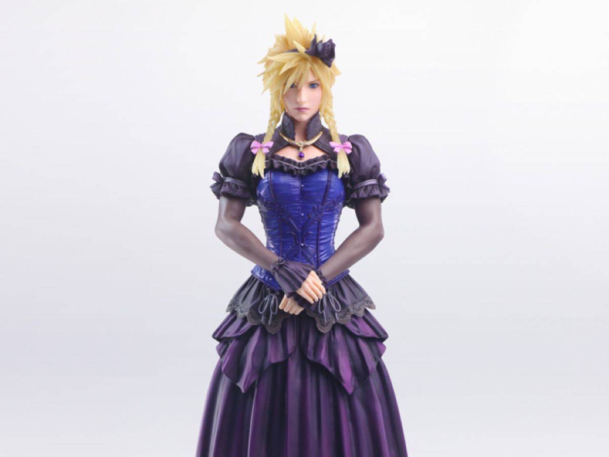 Final Fantasy VII - Cloud Strife (Dress version) Static Arts Action Figure