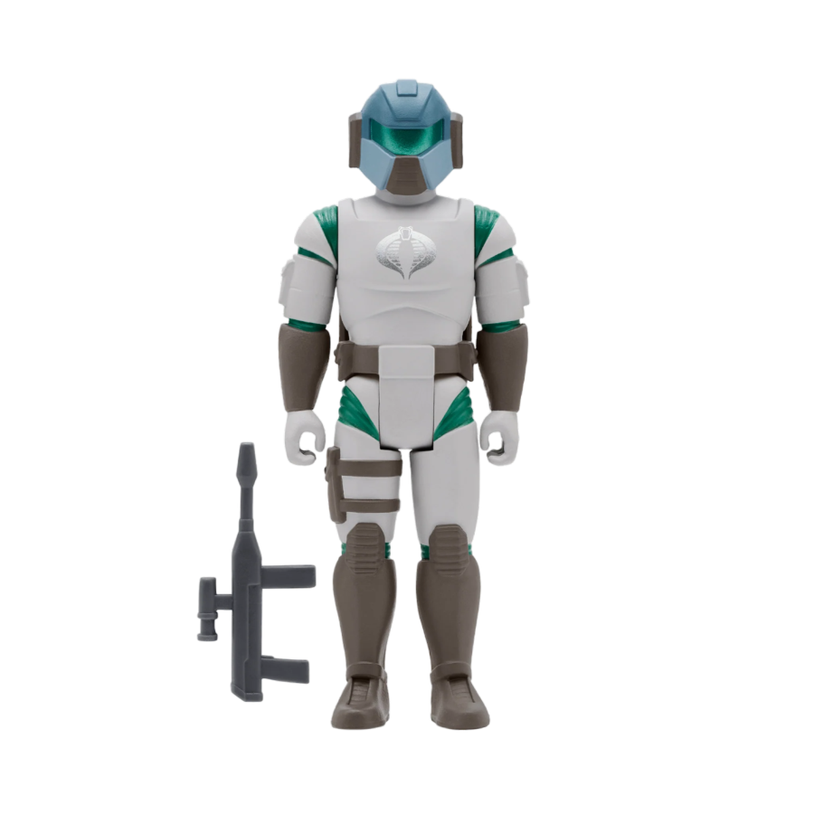 G.I. Joe - Cobra Shocktrooper Green ReAction 3.75" Action Figure